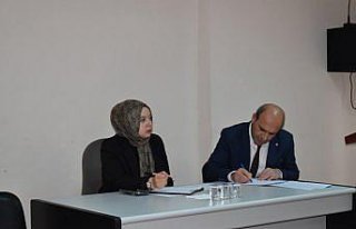 Yeşilyurt Kaymakamı Altın, muhtarlarla toplantı...