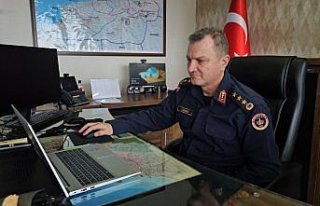 Zonguldak İl Jandarma Komutanı Cücen, AA'nın...