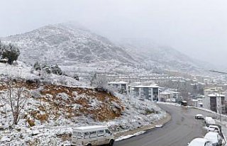 Amasya kent merkezinde kar yağışı etkili oluyor