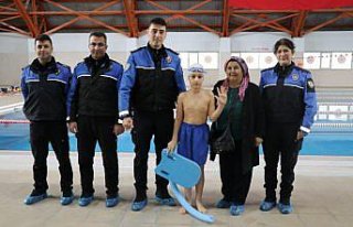 Amasya'da yüzme kursunun son gününü kaçıran...