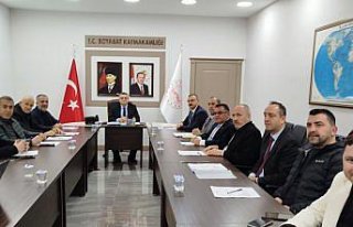 Boyabat'ta OSB Müteşebbis Heyeti Toplantısı...