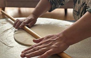 Çorum'da ev hanımları ramazana imece usulü...