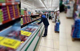 Gümüşhacıköy'de zabıta ekiplerinden denetim