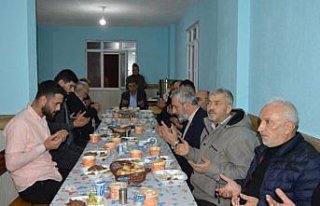 Havza'da mahalle sakinleri iftarda bir araya...