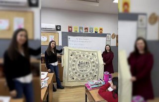 İhsangazi İlkokulu öğretmenleri Üsküp'de...