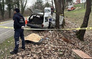 Karabük'te ağaca çarpan otomobildeki 1 kişi...