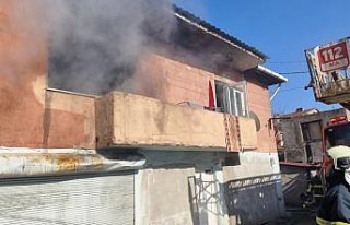 Karabük'te müstakil evde çıkan yangın söndürüldü