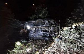 Kastamonu'da devrilen otomobildeki 1 kişi öldü,...