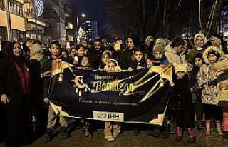 Kastamonu'da ramazan ayı dolayısıyla fener...