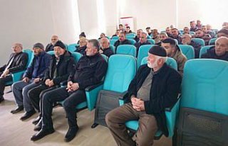 Merzifon’da çiftçilere eğitim verildi