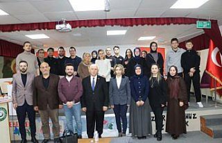 Of'ta liseler arası bilgi yarışması yapıldı