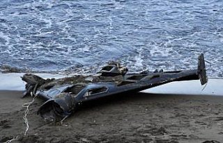 Ordu'da sahilde bulunan insansız hava aracı,...