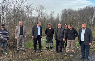 Salıpazarı Belediye Başkanı Karaca çalışmalarını...