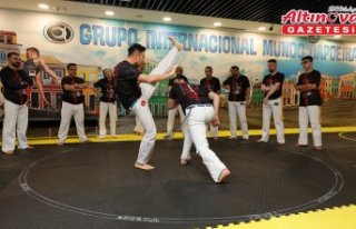 Samsun'da capoeira atölyesi düzenlendi