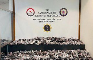 Samsun'da 24 bin sentetik ecza hap ele geçirildi