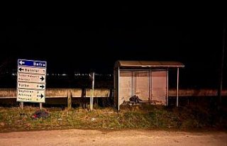 Bafra'da devrilen motosikletin sürücüsü yaralandı