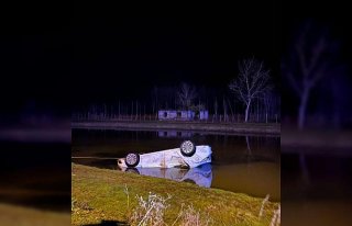 Samsun’da sulama kanalına devrilen otomobilin sürücüsü...