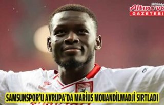 Samsunspor'u Avrupa'da Marius Mouandilmadji...