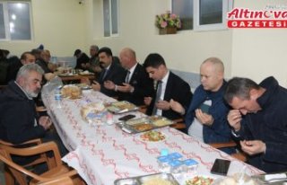 Taşova Kaymakamı Kartal ilk iftarını Boraboy köyünde...