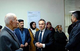 TOGÜ Rektörü Yılmaz, üniversite hastanesini ziyaret...