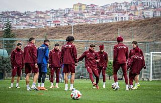 Trabzonspor, Gaziantep FK maçının hazırlıklarına...