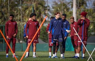 Trabzonspor, Gaziantep FK maçının hazırlıklarını...