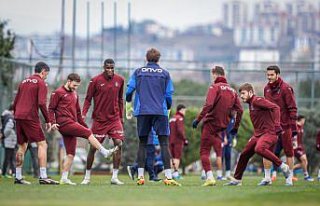 Trabzonspor'da Fenerbahçe maçı hazırlıkları...