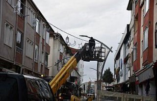 Vezirköprü'de “örnek sokak“ ramazana özel...