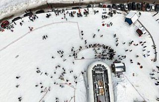 Yarıyıl tatilinin son gününde Ilgaz Dağı’nda...