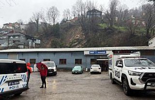 Zonguldak'ta heyelan nedeniyle risk altındaki...