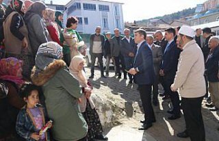Amasya Valisi Bakan'dan Taşova'da Şahinler...
