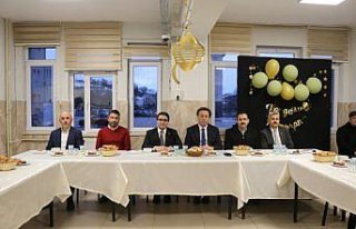 Asarcık Kaymakamı Korkmaz, Yatılı Bölge Ortaokulu'nda...