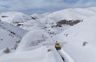 Bayburt'ta “kar kaplanları“ Ramazan Bayramı...