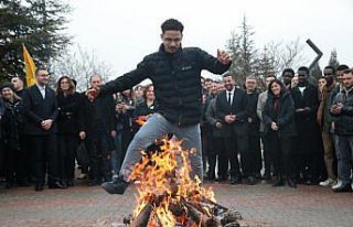 Bolu'da Nevruz Bayramı uluslararası öğrencilerin...