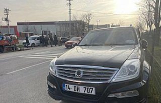 Bolu'da otomobil ile cipin çarpıştığı kazada...