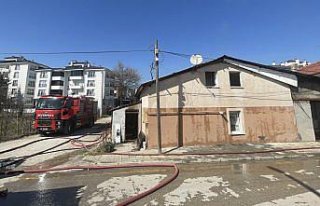 Bolu'da tek katlı evde çıkan yangın söndürüldü
