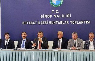 Boyabat'ta Muhtarlar Toplantısı gerçekleştirildi