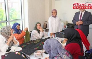 Canik'te kadınlara yönelik mesleki eğitim...