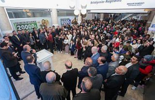 Canik'te bayramlaşma programı düzenlendi