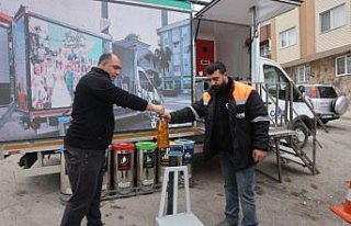 Canik'te sıfır atık projeleriyle geri dönüşüm...