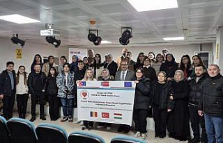 Giresun'daki lise öğrencileri Avrupa'daki...