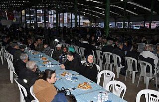 Gümüşhacıköy'de iftar programları düzenlendi