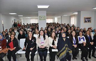 Gümüşhacıköy’de kadınlara yönelik bilgilendirme...