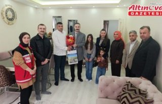 Havza Kaymakamı Ayvat'tan şehit yakınları...