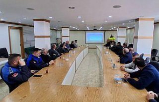 Havza Belediye personeline genel trafik kuralları...