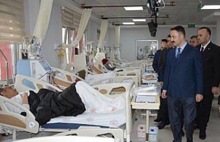 Havza'da bayramlaşma programları düzenlendi