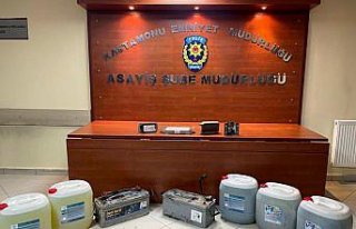 Kastamonu'da iş makinesinin mazotunu ve parçalarını...