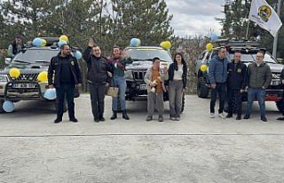 Kastamonu'da özel bireyler off-road araçlarıyla...