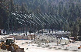 Küre Belediye Başkanı Turhan, yapımı devam eden...