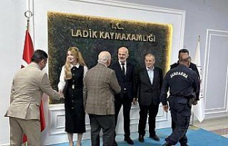 Ladik’te bayramlaşma programı düzenlendi